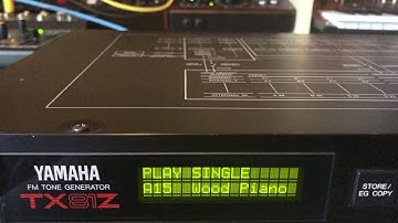 Yamaha TX81Z FM Tone Generator