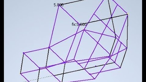 Trying to Draw a Chassis in Autodesk Inventor| Video 3|