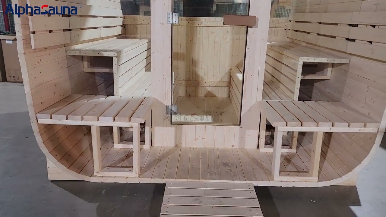 Físeán Suiteála Soláthraí Cáilíochta - Físeán Sauna Alpha, image size:1280x720