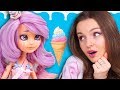 ВЫТЕКАЮТ ГЛАЗА😱 Обзор ООАК, биография Кэндис Крим | Кукла Ever After High