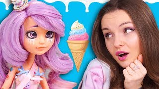 ВЫТЕКАЮТ ГЛАЗА😱 Обзор ООАК, биография Кэндис Крим | Кукла Ever After High