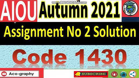 AIOU Code 1430 Solved Assignment No.2 Autumn 2021 || Business Statistics || Level: Bachelor/BA