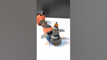 Angle grinder to use router working #shorts #tips