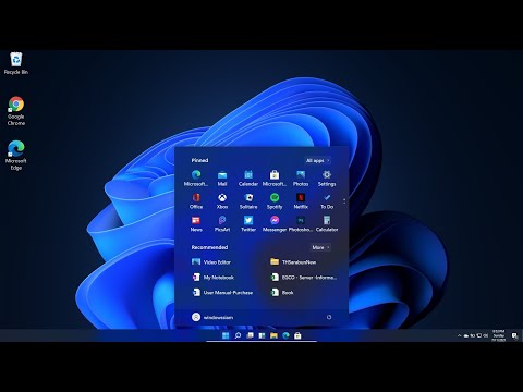 ไอคอนปักหมุด Update 2022 สอนปรับ Taskbar Windows 11