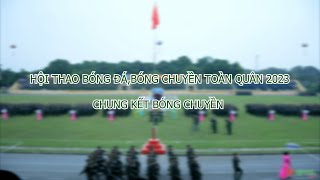 ?TRỰC TIẾP : QC HẢI QUÂN VS TRƯỜNG SQ LỤC QUÂN 1 - CK Bóng chuyền Toàn quân 2023 | Quán thể thao