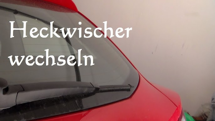 Scheibenwischer vorn wechseln beim Seat Ibiza ersetzen Wischer Aerowischer  Auto wechseln 