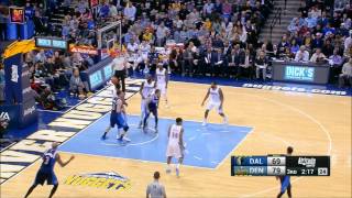 JJ Barea highlights vs Denver Nuggets (1.14.2015)