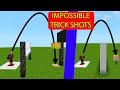 SUPER INSANE TRICK SHOTS IN MINECRAFT!!!!!!