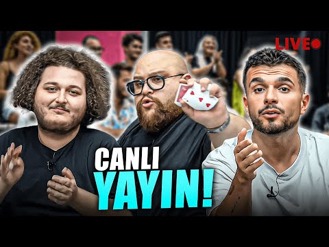 TAKİPÇİLERİMİZLE SİHİRLİ KART OYUNLARI OYNADIK ! (CANLI YAYIN)