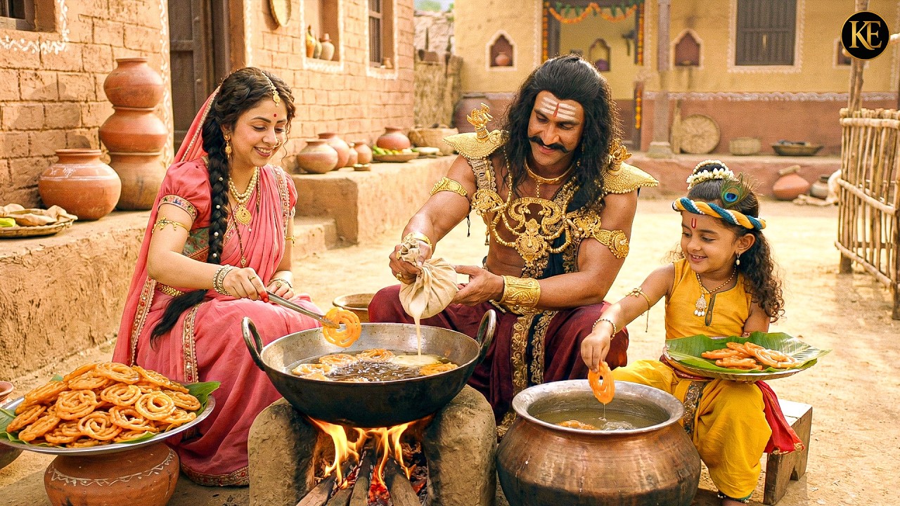 “कंस ने बाल कन्हा के लिए जलबी बनाई” || यशोमती मईया के नंदलाला || Krishan leela