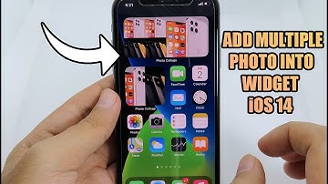 How to Add Multiple Photos into Widget - iOS 14 BEST FREE WIDGET