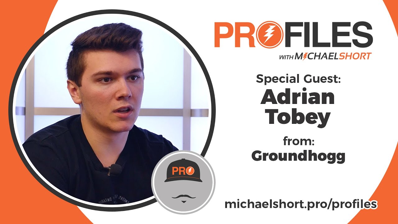PROFILES with Michael Short and Special Guest Adrian Tobey from Groundhogg digital marketing buh