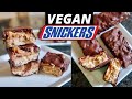 SNICKERS CON 5 INGREDIENTI » Ricetta vegana facile