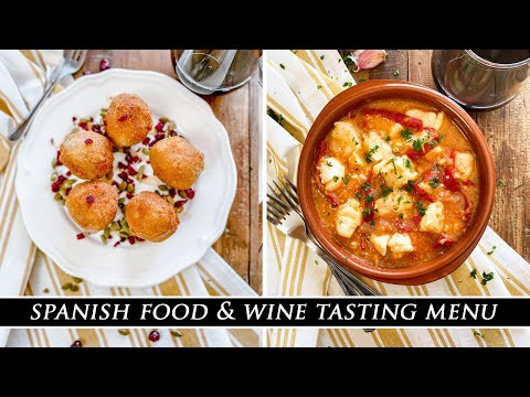 Two Classic Spanish Dishes Paired with Spanish Wines from Cariñena