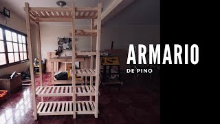 HACIENDO UN ARMARIO DE MADERA