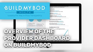 Provider Dashboard Overview | BuildMyBod