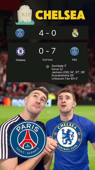 PSG WILL DESTORY CHELSEA IN THE CLUB WORLD CUP FINAL 💀😭