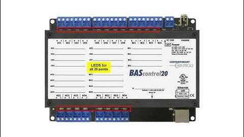BAScontrol Series – Introduction to the BAScontrol20 3.1