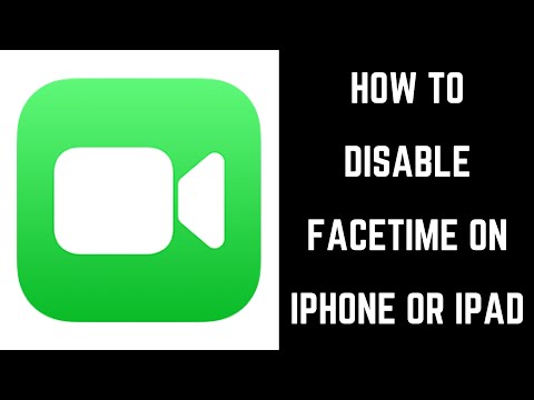 Video: Paano ko ibabalik ang FaceTime sa aking iPad?