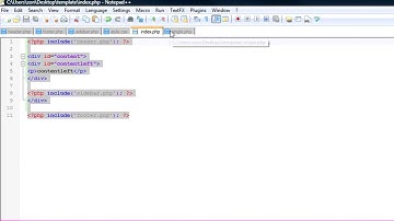 How to Create a Basic Website Design Template Using PHP, CSS, and XHTML Part 2 of 3
