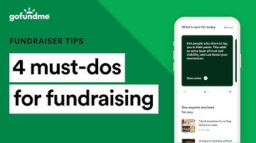 Key actions for running a successful GoFundMe fundraiser