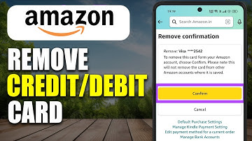How To Remove Credit Or Debit Card From Amazon App | Delete Credit/Debit Card From Amazon