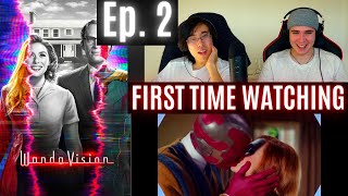 *WandaVision Ep. 2* IT TURNED TO COLOR?? (First Time Watching) Marvel TV Shows