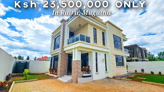 Step Inside This Modern Ksh 23.5M 4 Bedroom Mansion in Ruiru Mugutha in a Gated Estate 