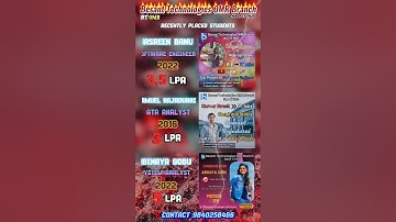 𝐏𝐥𝐚𝐜𝐞𝐝 𝐒𝐭𝐮𝐝𝐞𝐧𝐭𝐬..🔥𝐋𝐚𝐬𝐭 𝐟𝐞𝐰 𝐝𝐚𝐲𝐬 @ 𝐁𝐞𝐬𝐚𝐧𝐭 𝐓𝐞𝐜𝐡𝐧𝐨𝐥𝐨𝐠𝐢𝐞𝐬 𝐎𝐌𝐑 𝐁𝐫𝐚𝐧𝐜𝐡|💯%𝐏𝐥𝐚𝐜𝐞𝐦𝐞𝐧𝐭 𝐒𝐮𝐩𝐩𝐨𝐫𝐭 #status  #love