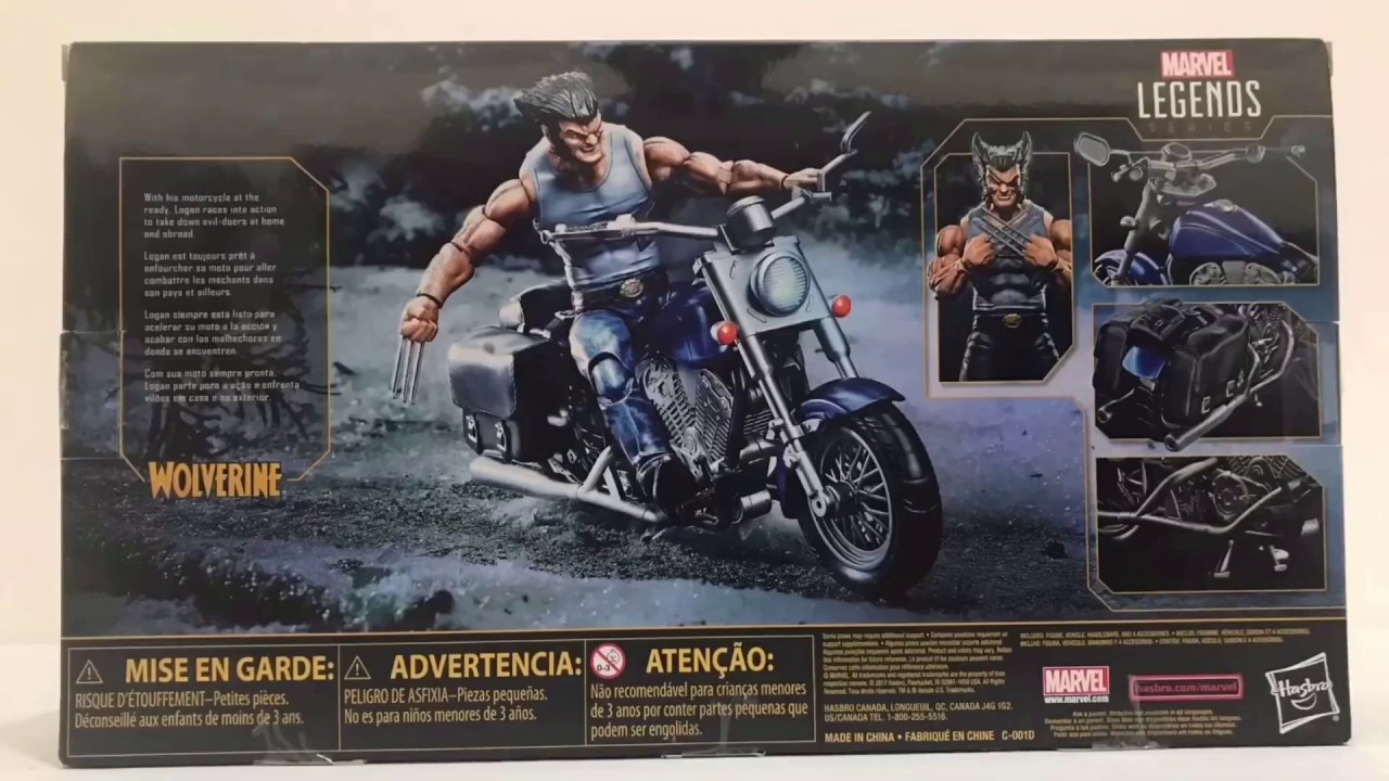 Preview - Marvel Legends - Wolverine with Bike - Epic Collections 