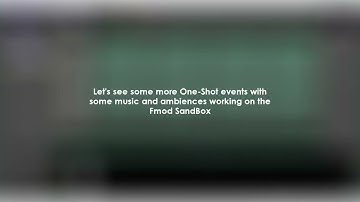 Fmod - Dynamic One-Shot SFX Events - Footsteps