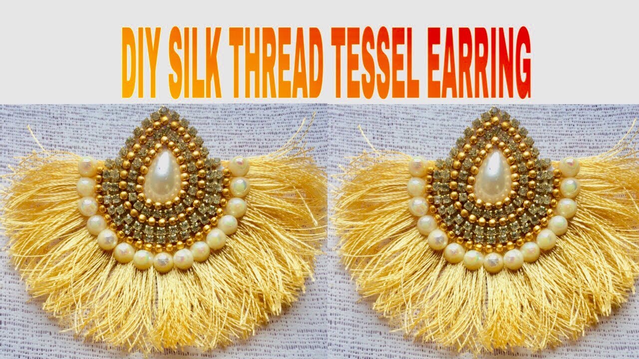 Top 999+ silk thread earrings images – Amazing Collection silk thread earrings images Full 4K