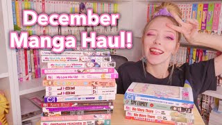 December Manga Haul | 19 volumes | My Top 3 Manga Recommendations