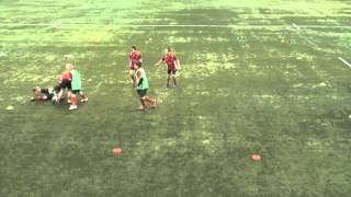 U9's   no tackle contest