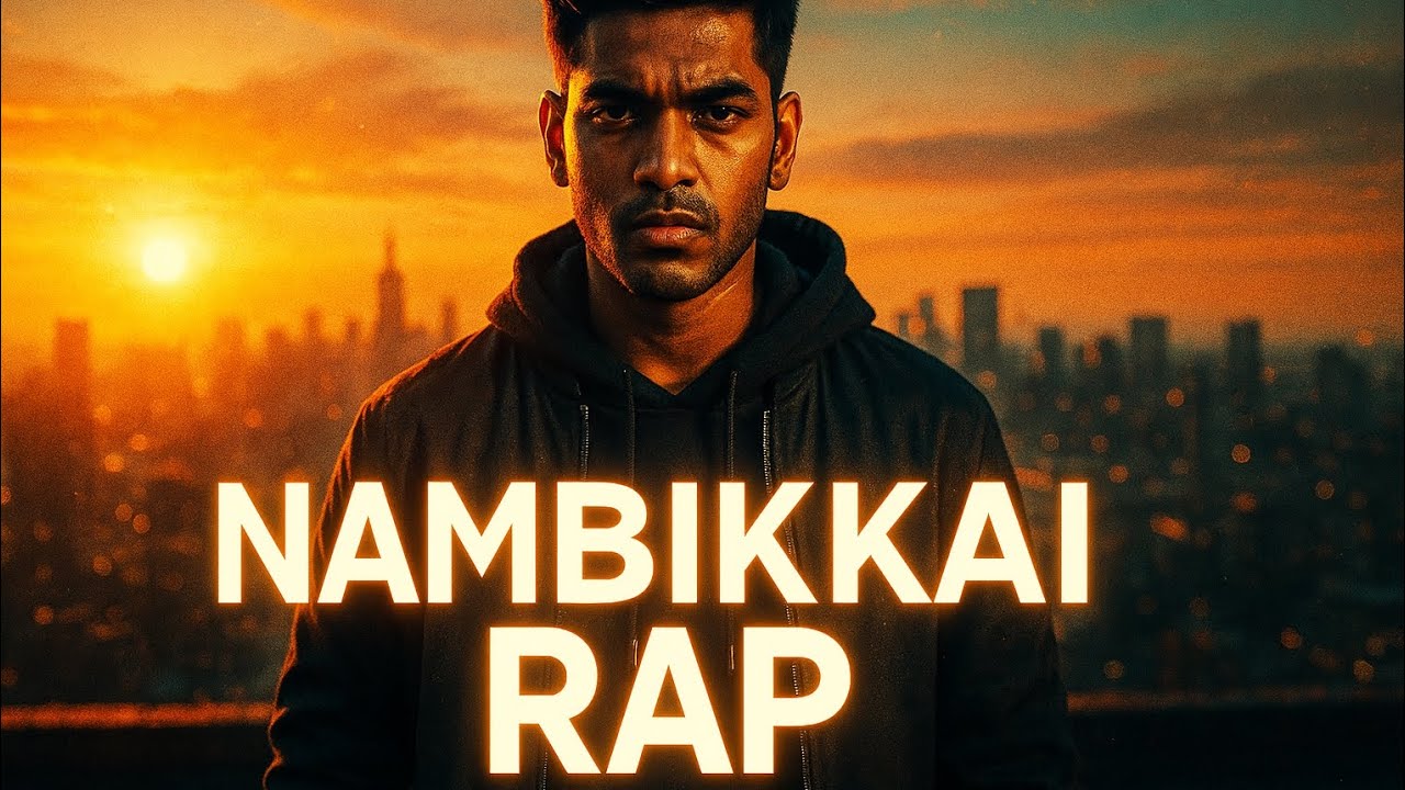 Tamil Rapper/singer Nambikkai Rap | Tamil Cinematic Motivational Rap Song 2025 - YouTube