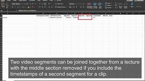 How to segment your video for your Media Hopper Create course channel