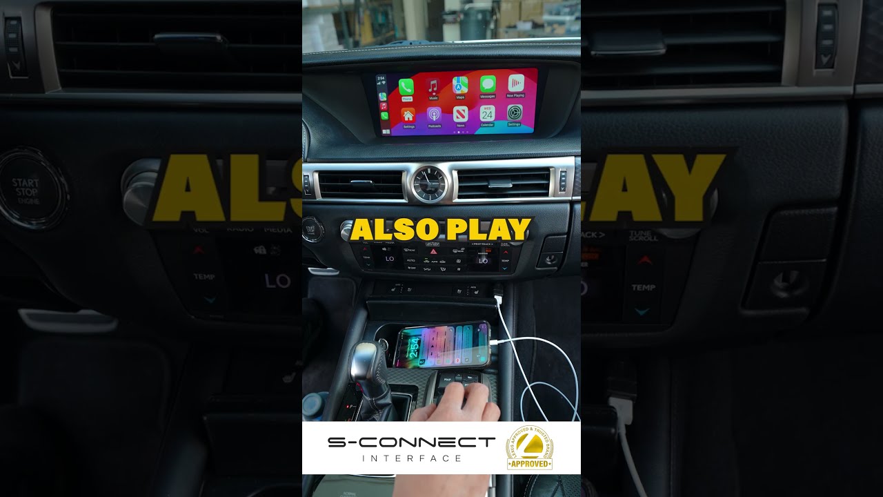 Apple CarPlay For Lexus GS 2014 2020 