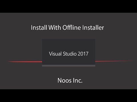 Install Visual Studio 2017 With Offline Installer