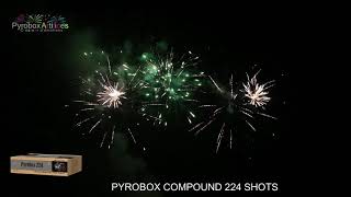 Feu d'artifice Pyrobox 224 automatique, 224 projectiles en 2 minutes !