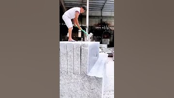 Stone separation process = good tools can increase efficiency