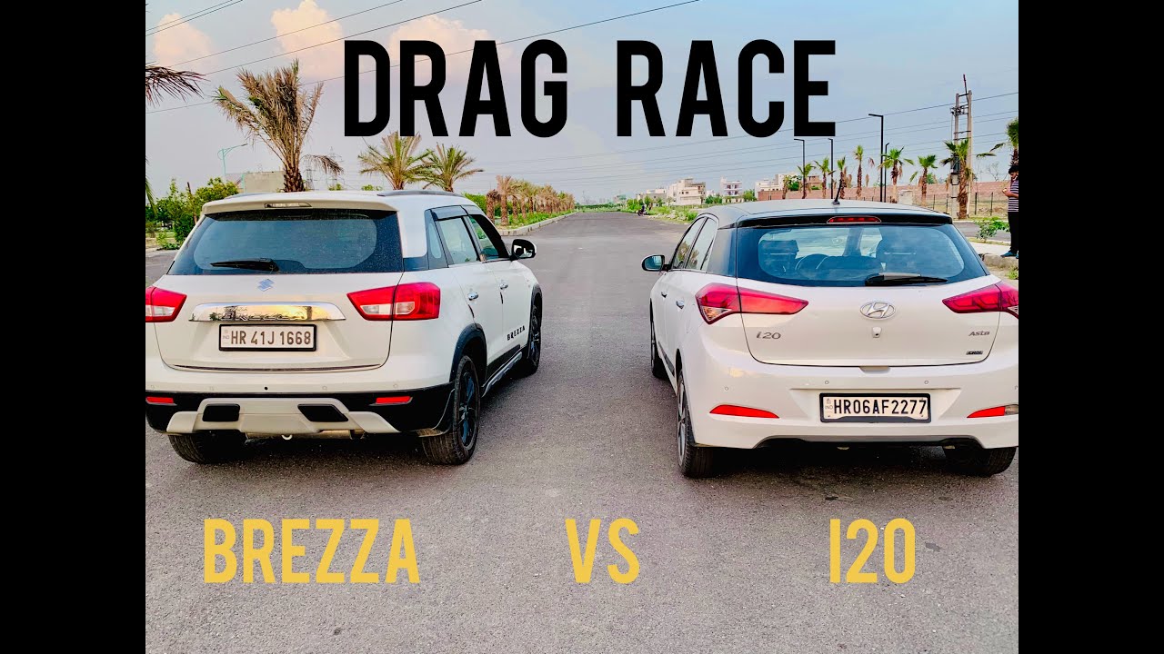 DRAG RACE VITARA BREZZA VS I20 | SHOCKING RESULTS | SUBSCRIBE