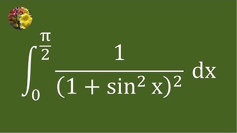 4th method to evaluate the definite integral using Beta/Gamma functions (Mis-289AAA)