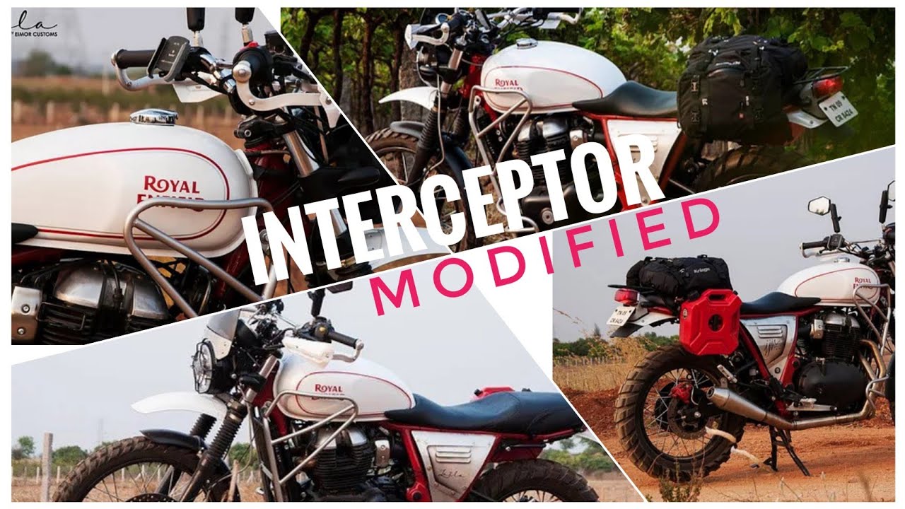 Best Interceptor Royal Enfield Modification Dual purpose bike Custom ...