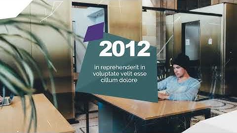 Company Profile Timeline | After Effects Project - Envato elements