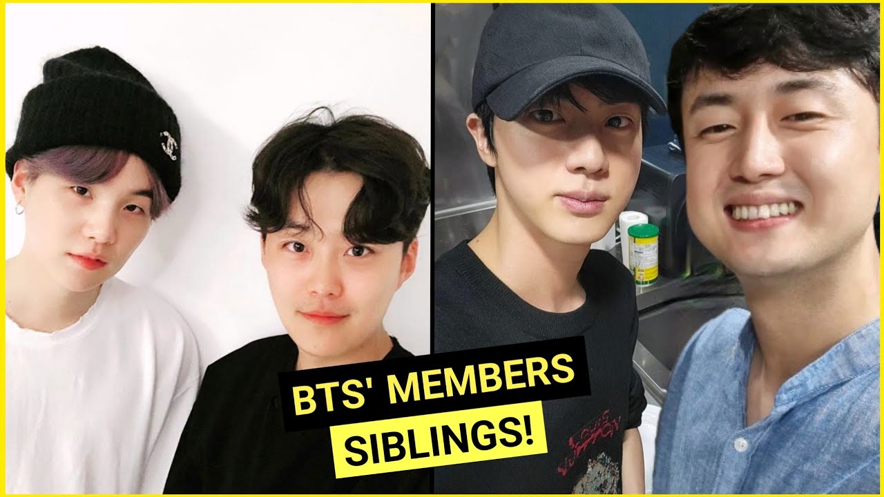 A Brief Introduction to BTS Siblings (Everything you should know