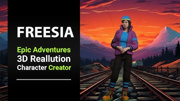 Freesia 3D Character - The Ultimate Asset for Character Creator 4 and Unreal Engine 5 Projects