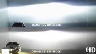 D1S DAMA 6000K LED Kanji Ultimate Vision Bulbs