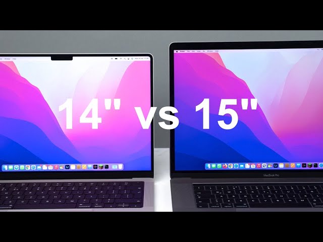 Compared: 14-inch MacBook Pro vs. 13-inch M1 MacBook Pro vs. Intel 13-inch MacBook  Pro