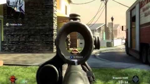 Call of Duty Black Ops Quick Scoping Tutorial/Hints/Tips (After Patch)