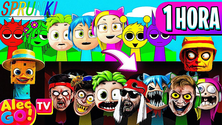 CRIEI UMA BANDA DE TERROR NO SPRUNKI COM YOUTUBERS ( Alec GO! #TV)